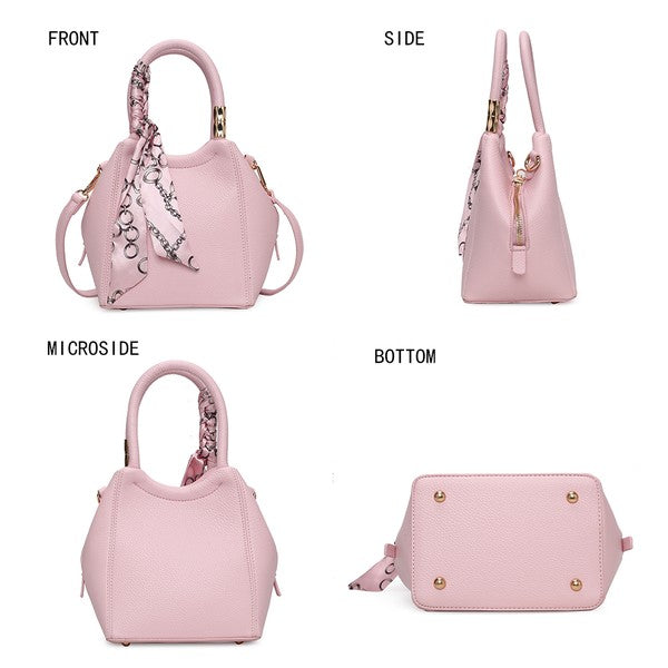 This Eco-Friendly Tote Bag is made with high quality Vegan Leather- Win!
This stylish tote looks like it came off the runway, but at a wallet friendly price point- WIN!
This versatile tote compliments working, travel, evenings out, and everyday wear. It's attention to detail and soft vegan leather conveys a polished look when you need one- WIN!!