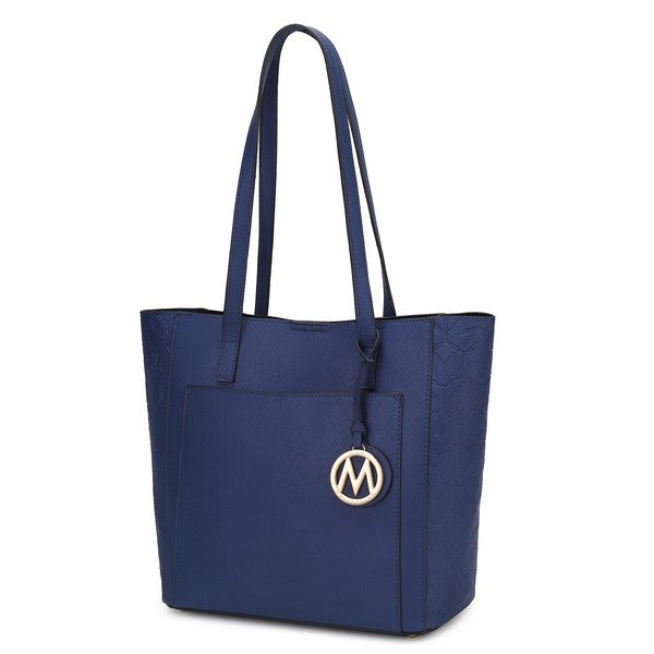 Sustainably Sleek Collection –Eco-Friendly Vegan Tote Bag. The Sustainability Sleek Collection is a unique collection that offers a WIN-WIN-WIN! Eco-Friendly Tote Bag is made with high quality Vegan Leather- Win!
This stylish tote looks like it came off the runway, but at a wallet friendly price point- WIN!
This versatile tote compliments working, travel, evenings out, and everyday wear. It's attention to detail and soft vegan leather conveys a polished look when you need it. Multiple colors available!