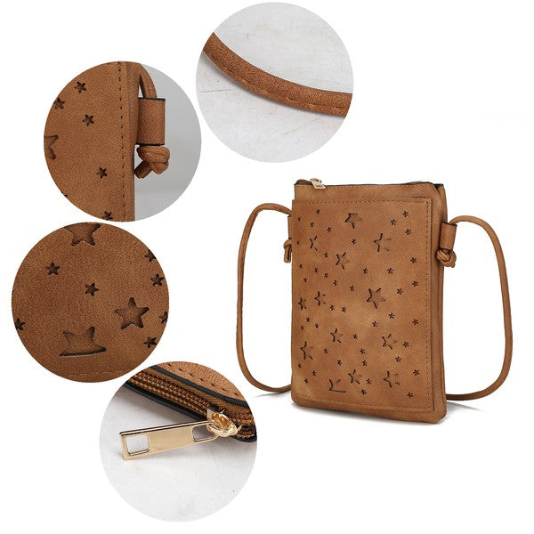Sustainable and Sleek Crossbody- Whimsical Vegan Star