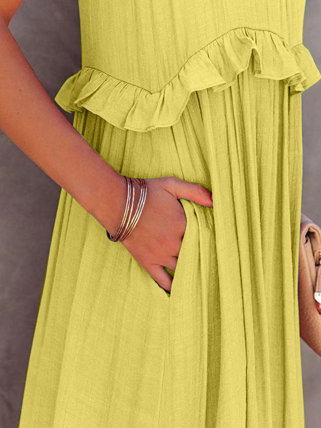 Flowy, tiered, ruffled, breathable and available in several gorgeous and vibrant color options. Enjoy your vacation in style and comfort! Just pick any of these amazing colors!
This is a beautiful BOHO style dress that you can feel comfortable and amazing in! Time to enjoy!