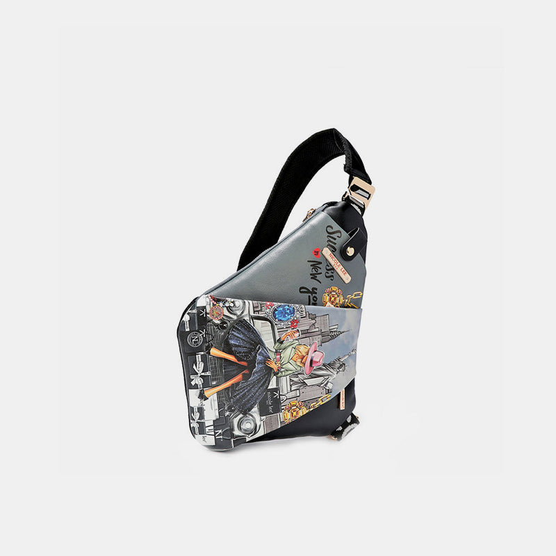 The Vegan Leather Leopard Lip Pattern Crossbody Bag is a bold accessory that makes a statement. Crafted from high-quality vegan leather. The bag features a striking print that exudes confidence and style. The adjustable crossbody strap allows for comfortable wear, while the compact size makes it perfect for carrying your essentials on the go. Whether you're heading out for a night on the town or running errands during the day, this bag adds a touch of flair to any outfit.