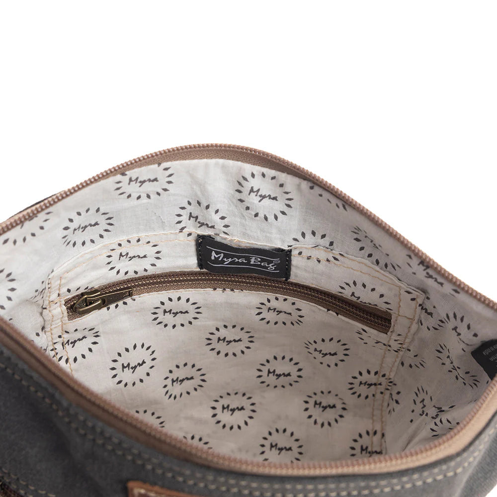 The Rustic Filigree Satchel: Caramel Leather and Antique Bronze Beauty - Handbag
