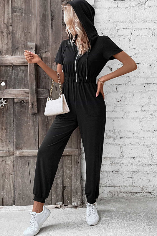 Meet your new wardrobe hero: the Black Jumpsuit that combines comfort, style, and just the right amount of practicality.  One of the best features (and why we love this so much) is that it gets you out the door quick! No-fuss styling. Just slip it on and bam, you are good to go! No time needed to find a match. It’s the ultimate in hassle-free dressing, so you can focus on your day ahead. 