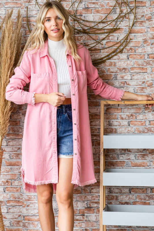 Meet your new wardrobe hero: the Button-Up Shirt Dress, the ultimate combo of chic, comfy, and totally versatile! Crafted from 100% TENCEL—yep, you read that right, pure TENCEL—this dress feels like a soft breeze on your skin while still keeping you looking polished and put-together. If you haven’t experienced TENCEL yet, it’s a fabric made from sustainably sourced wood pulp, and it’s like a love letter to your body. Super breathable, moisture-wicking, and oh-so-comfortable.  