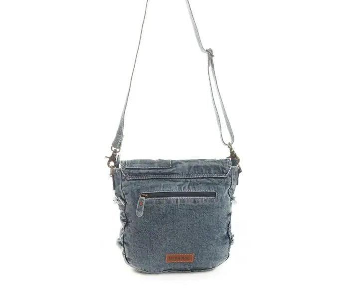 Cowgirl's Denim Saddlebag – Rugged Style, Timeless Spirit Shoulder Bag